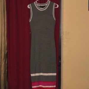 Color block tennis dress